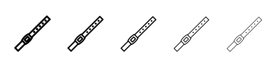 piccolo icon Flat design on isolated background