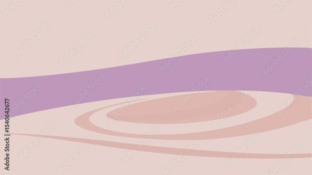 Aufkleber abstract vector composition with soft pastel colors and dynamic shapes for designs