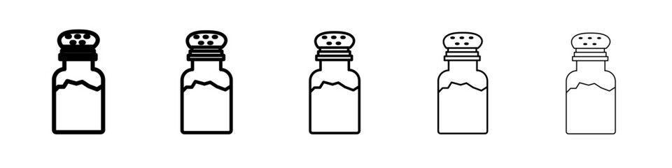 salt icon Flat design on isolated background
