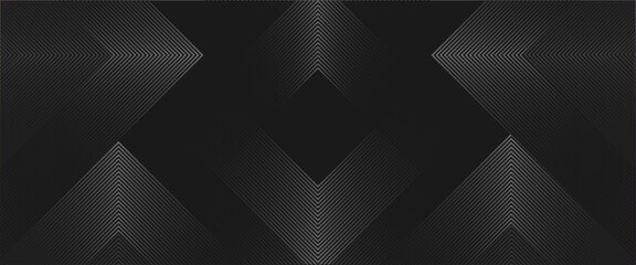 Obraz premium Directional pattern background – Modern directed vector design – Gradient arrow background for poster banner decoration seminar festival futuristic – Arrow shape background design with Gra colour 