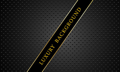 Dark Elegant Background with Gold Accents. modern luxury background
