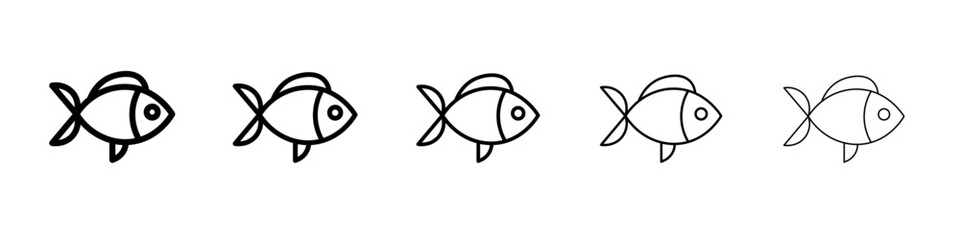 Sea Life icon Flat design on isolated background