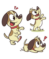 A cute Dog Cartoon Character 2