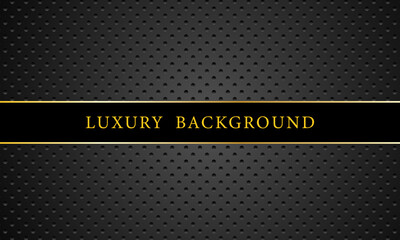 Luxury Dark Background with Gold Diagonal Lines