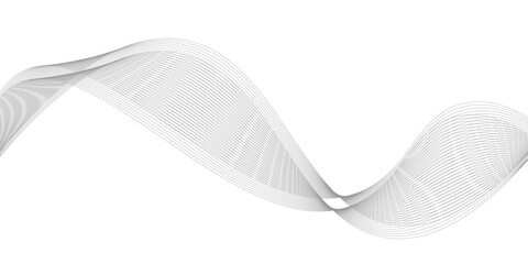 modern abstract background with flowing wave lines in varying shades of gray, smooth and elegant curves, minimalistic style, soft gradients, futuristic and clean design, high resolution