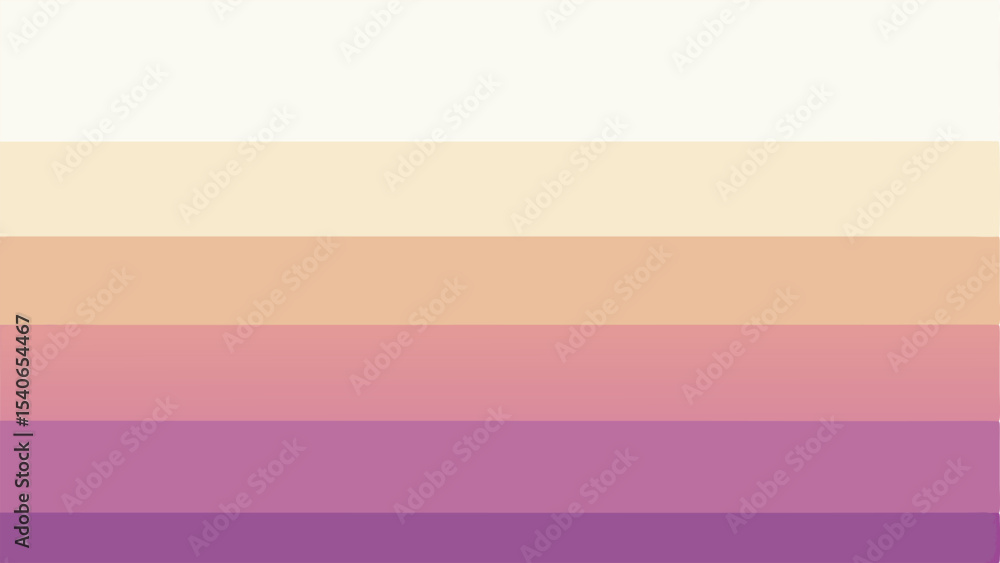 Poster gradient color palette design background featuring warm and cool hues in horizontal bands