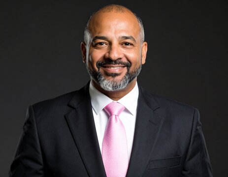 portrait of a handsome businessman