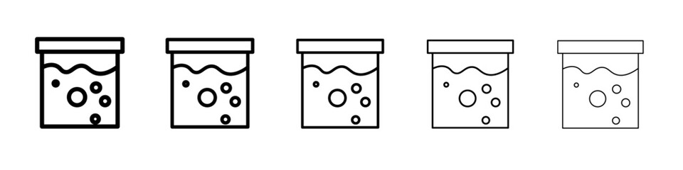 Water soak icon Flat design on isolated background