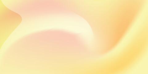 Soft background orange white gradient color. Minimalist fluid background.  vector eps 10