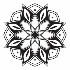 abstract floral ornament