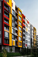 Fototapeta premium Modern Residential Apartment Complex in Kec City