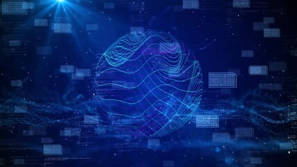 Glitching digital interface binary digits sharp grainy static. Cryptography, technology, abstract futuristic digital art, glitch effect of code for Big Data Analysis Cloud Computing and Cybersecurity - Powered by Adobe