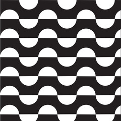 The high contrast design captures attention with its bold and minimalist aesthetic, making it suitable for backgrounds, textiles, packaging, branding, and contemporary wall art.