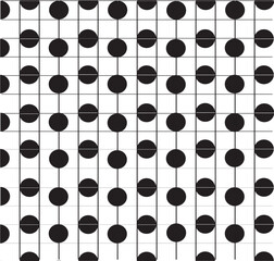 The high contrast design captures attention with its bold and minimalist aesthetic, making it suitable for backgrounds, textiles, packaging, branding, and contemporary wall art.