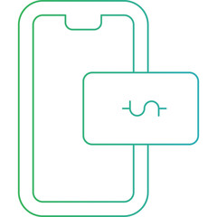 Smart phone dollar icon single icon vector illustration