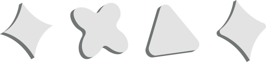 Colorful 3D Vector Elements Collection – Creative Objects, Package Icons, and Symbolic Illustrations for Print, Web, and Product Design Projects