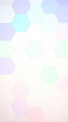 Pastel Hexagon Pattern Background: Soft Gradient, 3D Render.artwork, colourful, gradient, graphic, soft, three-dimensional, vibrant, visual, abstract, art, computer, hexagon, light, modern, shape, 