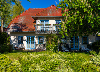 Ferienhaus im Grünen am Neuensiener See, Seedorf, Rügen, mecklenburg-Vorpommern, Deutschland