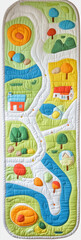 Baby Play Mat with Colorful Design

