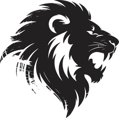 Fototapeta premium lion head vector