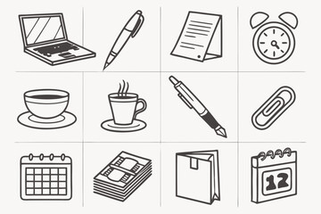 school and education icons