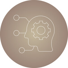 Setting icon single icon vector illustration