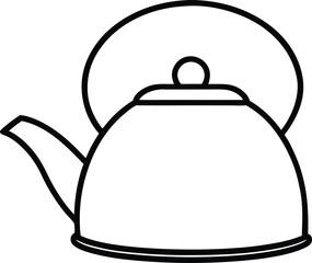 teapot vector illustration