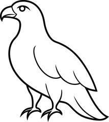 vector illustration of a dove