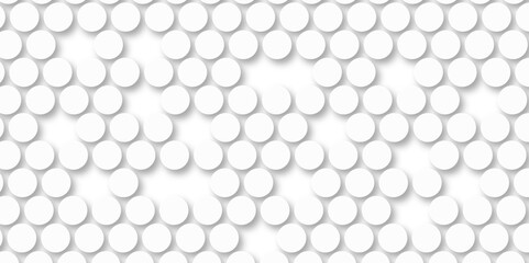 White tiles wall. round marble textures, ball tiles. Top view pavement circle block white texture with seamless patterns floor background. Air Bubble wrap texture background. Textured Background.