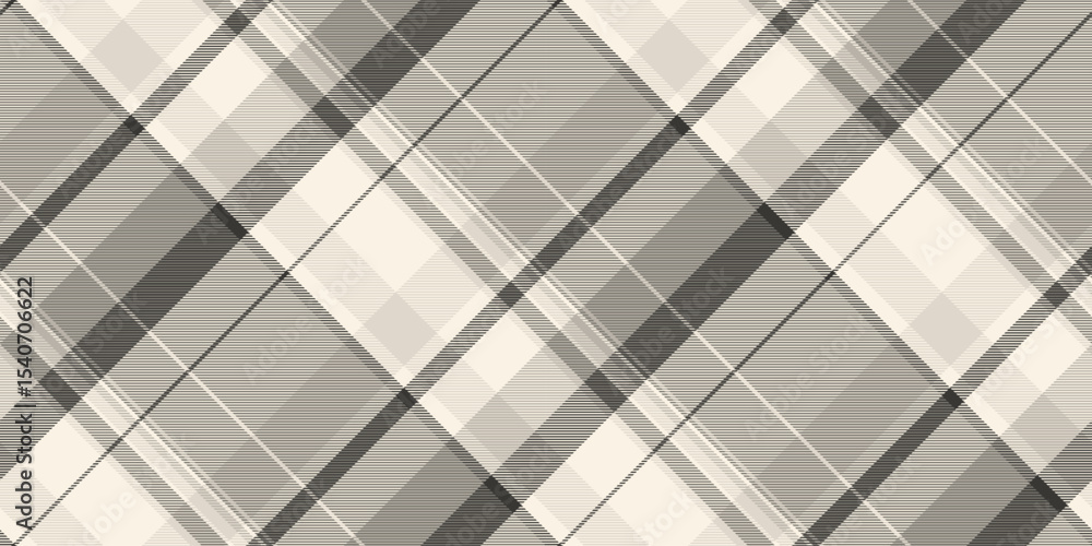 Poster elegant plaid pattern in neutral tones. perfect background for textiles, web design, or print projec