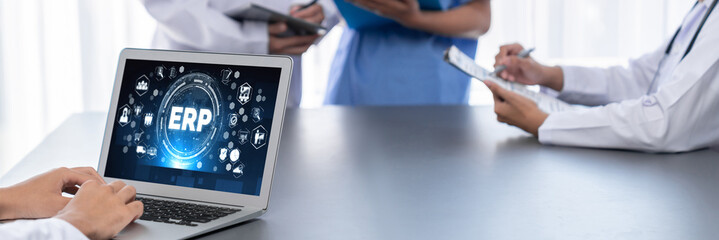 ERP enterprise resource planning software for brisk business to plan the marketing strategy