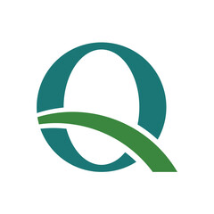  Letter Q minimal logo icon design template