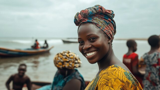 beach, Togo Africa - Powered by Adobe
