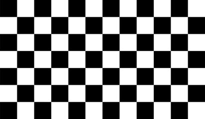 Obraz premium Black Checkered Flag, Racing Flag 
