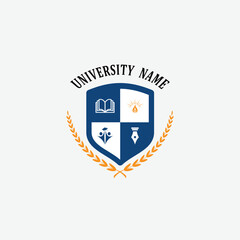 3165 educational logo school college university learning institute book academy organization