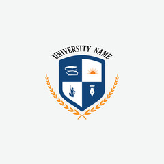 3183 educational logo school college university learning institute book academy organization