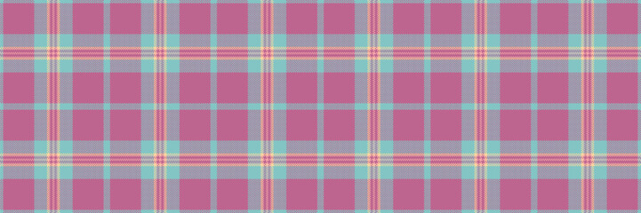 Pastel pink, blue, and cream plaid pattern.  Perfect for textile design, website backgrounds, or crafting projects.  Soft, subtle color palette evokes feelings of calm and femininity.