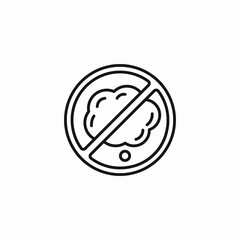 no vaping allowed icon sign vector
