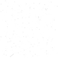 An abstract digital composition featuring scattered gray dots resembling soft bubbles on a white background. 