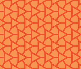 Abstract Triangular Arrows Seamless Pattern -vector eps8