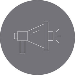 Speaker icon single icon vector illustration