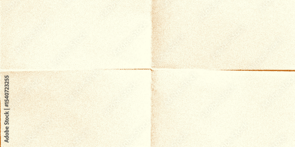 Poster detailed representation of crumpled paper showing unique grain and halftone texture. visible creases