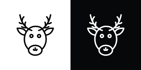 Deer rudolph icon
