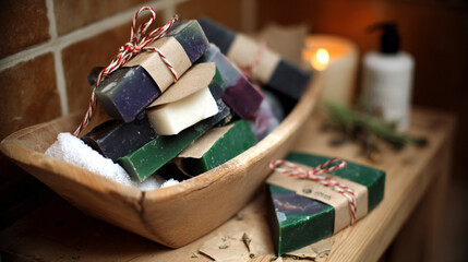 Flat-lay and lifestyle images of biodegradable packaging, paper bags, reusable containers, and organic product branding.