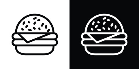 Cheese burger icon