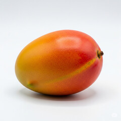 Fresh Mango on White Background