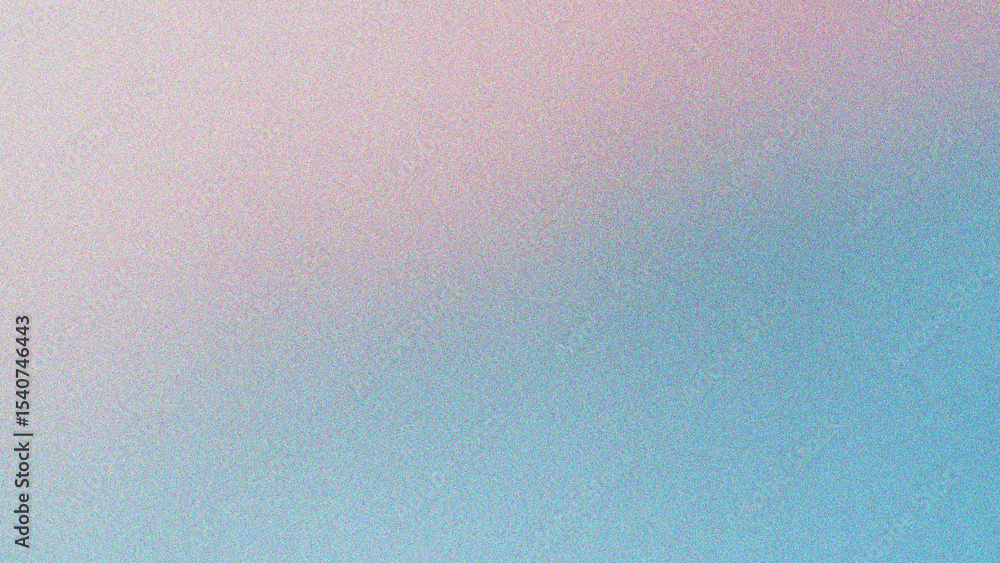Aufkleber cyan, peach, and silver. blurry abstract gradient texture with subtle noise overlay and soft grain e