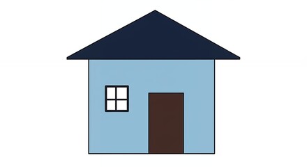 Simple house illustration