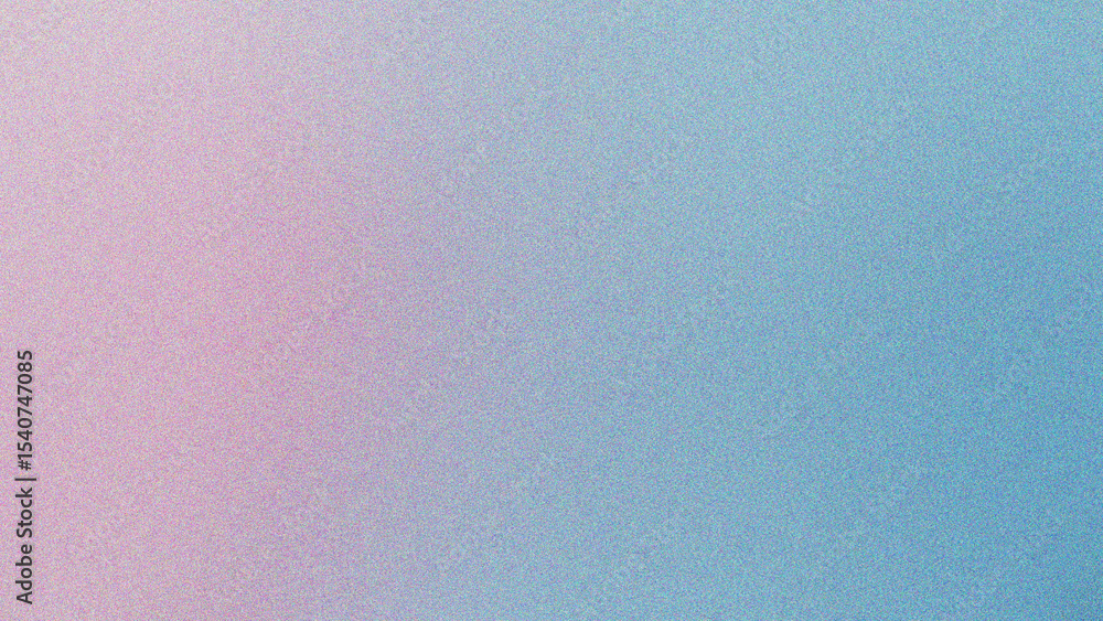 Aufkleber cyan, silver, and rose gradient grain texture with soft blur and abstract noise finish, digital mode
