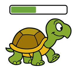 Charging Turtle